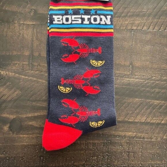 Rep Your Region Men’s Boston Lobster Socks NWT - Picture 2 of 3